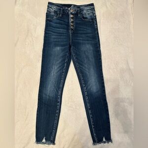 KancCan Ultra High Rise Ankle Skinny  Jeans
